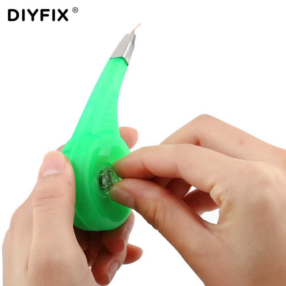Фитиль для удаления припоя DIYFIX оплетка Вакуумная присоска насос инструмент BGA