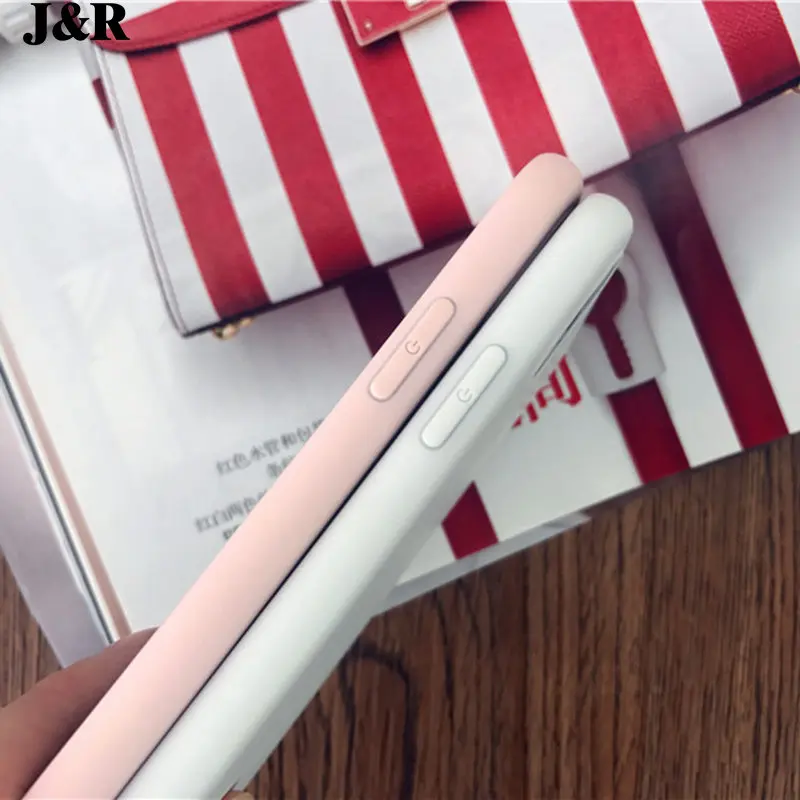 J &amp R милый чехол для телефона s iPhone 6 6s Чехол 7 8 Plus X Be Love Модный мягкий силиконовый