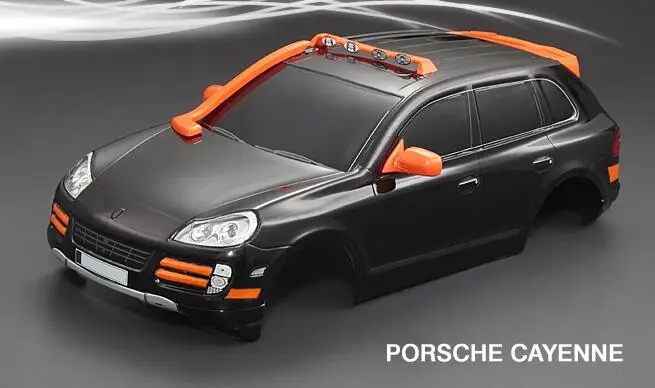 RC ONROAD fOURING DRIFT CAR BODY 195 мм для HPI KYOSHO HRAXXAS 1/10 Car Shell PPORSCHE CAYMAN CAYENNE SUV 190 * FINISH|Детали и