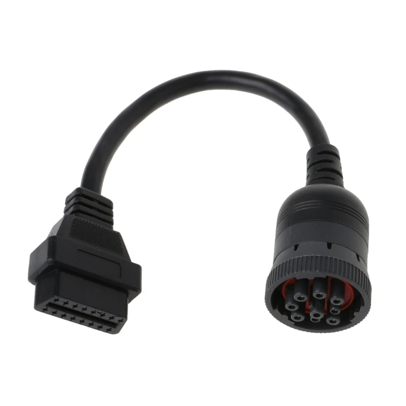 Горячая Новинка 1 шт. Авто J1939 Deutsch 9 Pin к OBD2 OBD 16 автомобильный Грузовик Diagnistic