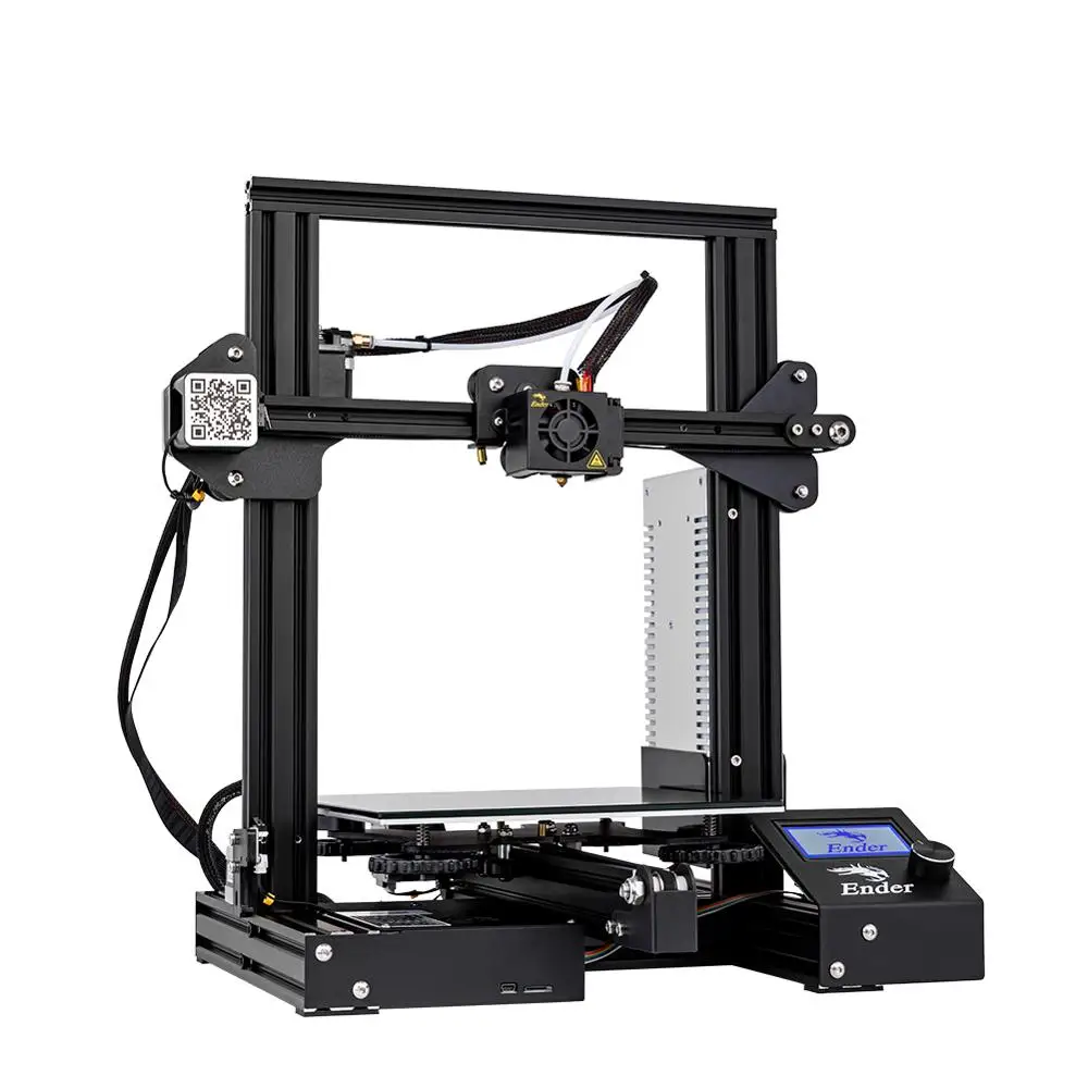 CREALITY 3D Новый Ender-3X принтер набор металлическая рамка Добавить стеклянную