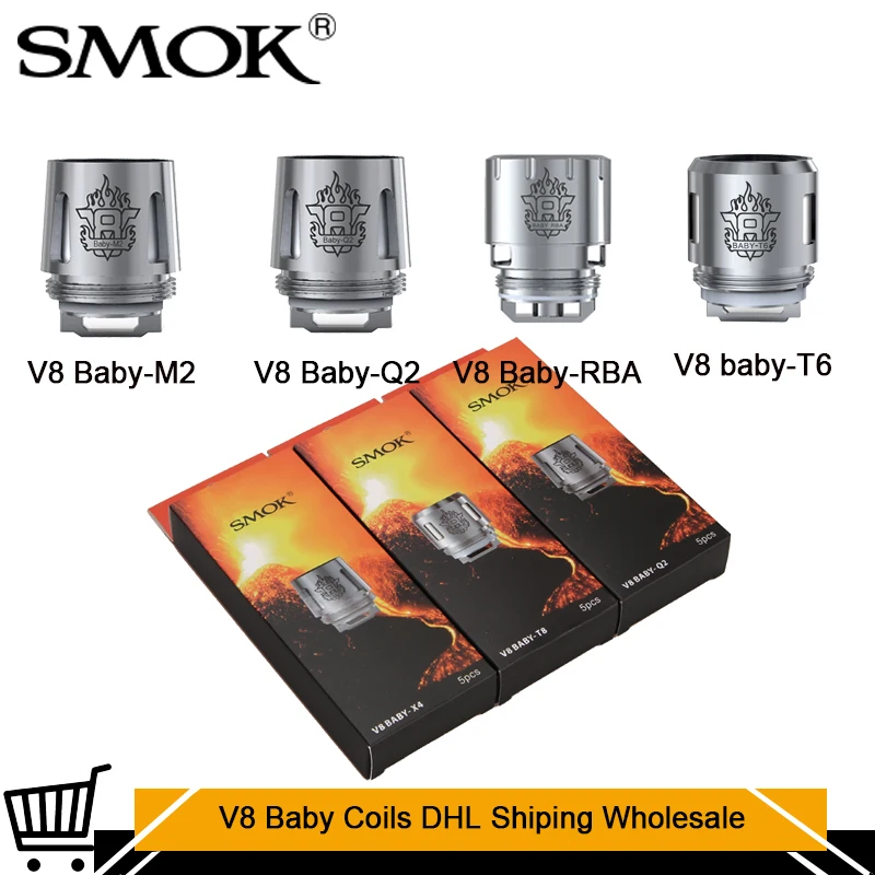 10/сумки оптовая продажа оригинальных электронных сигарет Smok DHL Быстрая доставка