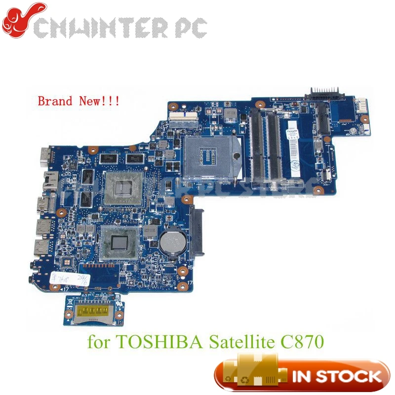 Материнская плата NOKOTION H000041510 для ноутбука Toshiba Satellite L870 c870 17 3 ''материнская HM76