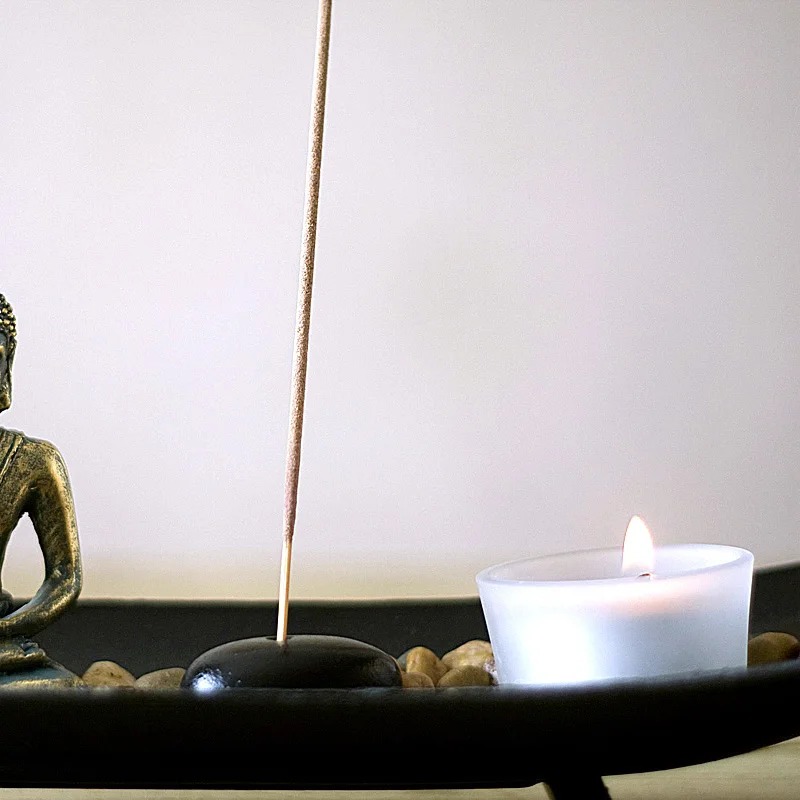 Буддизм Азия Будда подсвечник костюм в китайском стиле предметы интерьера