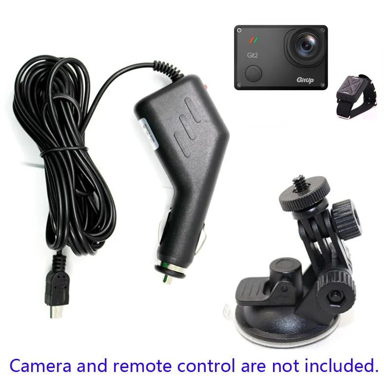 Автомобильное зарядное устройство с креплением на присоске для спортивной