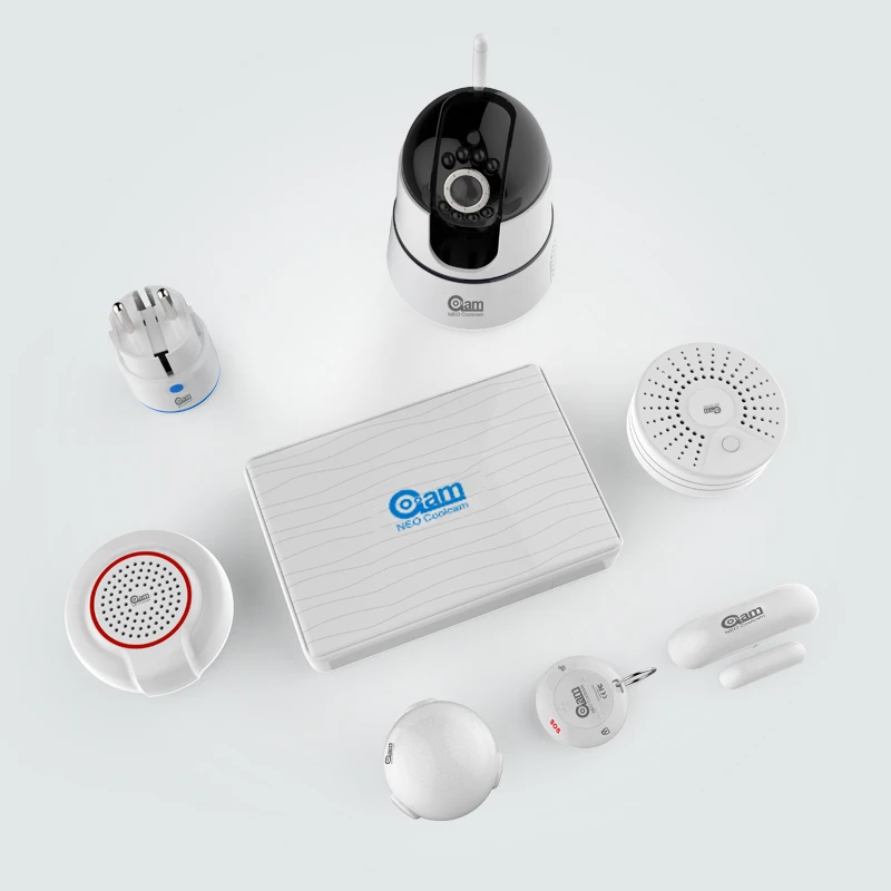 Комплект беспроводной сигнализации NEO Coolcam A iHome поддержка управления через
