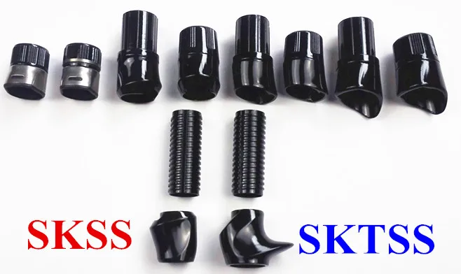 SKSS и SKTSS+ гайка комплект size16 яркий черный цвет DIY катушка ремонт сиденья Рыбалка Катушка стержневые компоненты