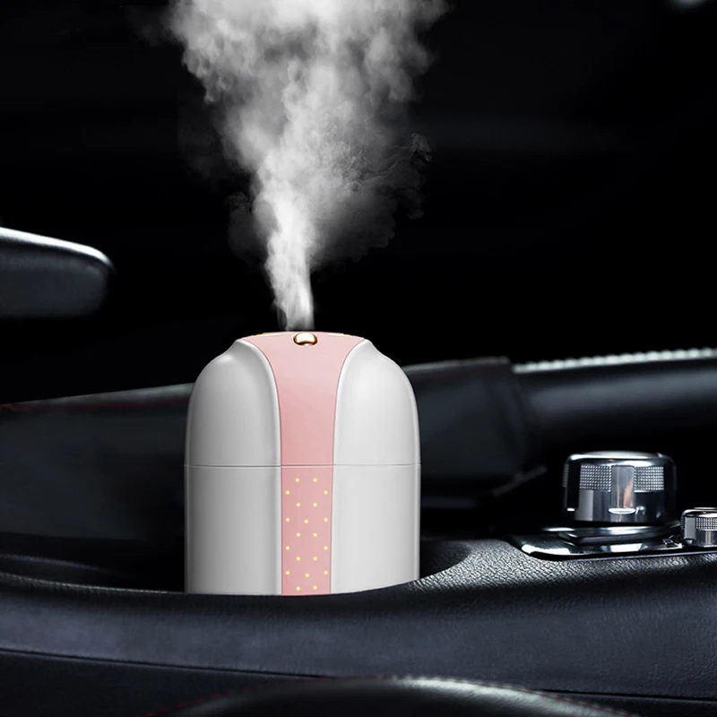 New Large-Capacity Spray Small Comet Humidifier Home Desktop Usb Mini Charging Wireless Pink | Бытовая техника