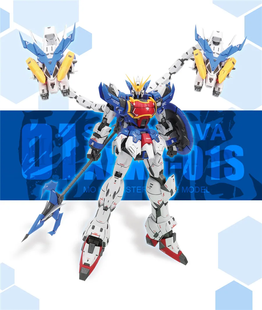 Фигурка в наличии для фанатов модели super nova gundam W Altron Gundam белая синяя MG 1/100|Игровые