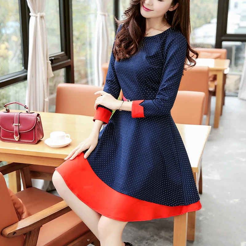 Модель 2019 года платья для мамы и дочки весеннее модное платье осенняя одежда |