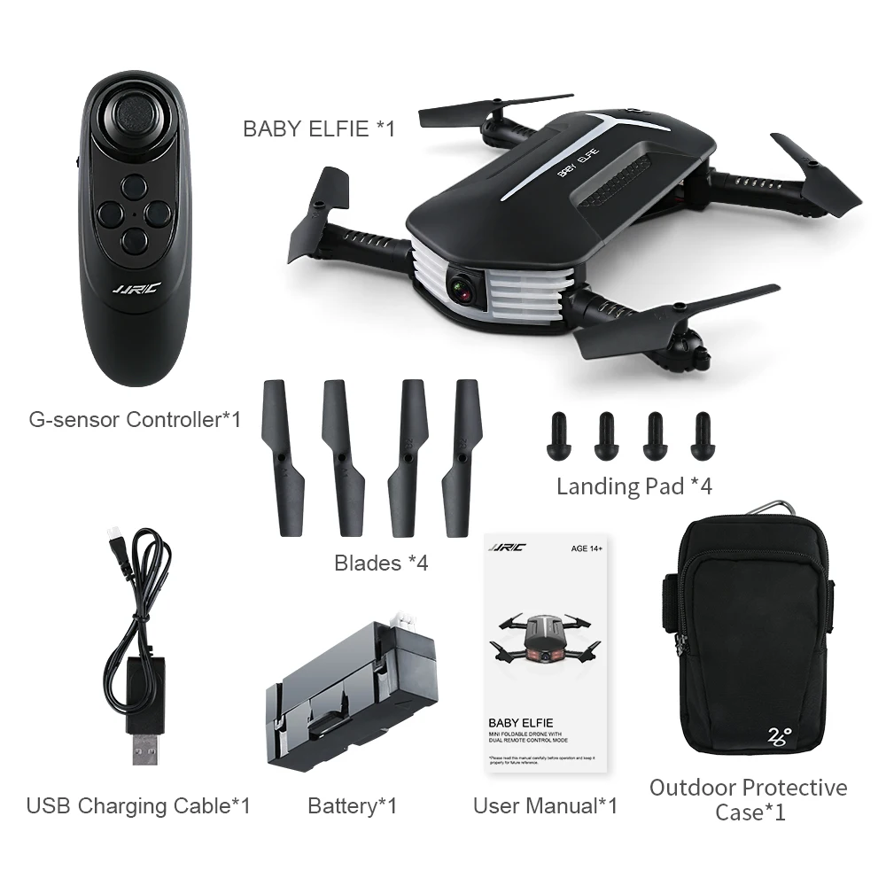JJRC H37 мини Elfie беспилотные летательные аппараты с Камера Квадрокоптер