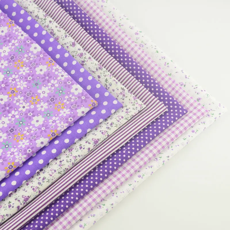 Жир Квартал фиолетовый цвет украшения дома romantice цветы Стиль плотная Ткань 100%