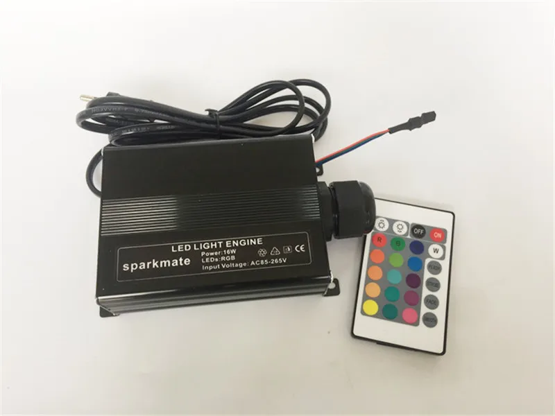 Оптоволоконный светильник s RGB Мерцающий СВЕТОДИОДНЫЙ волоконно оптический