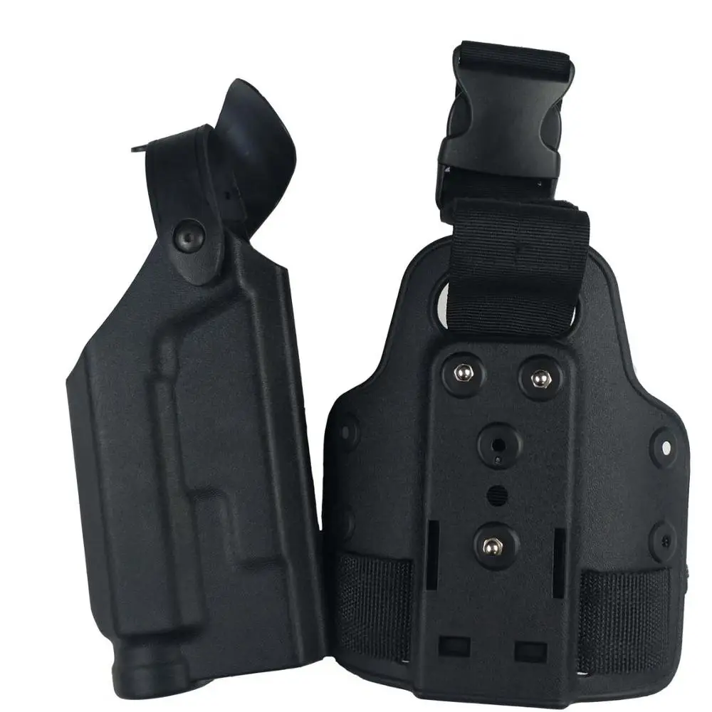 Тактический легкий пистолет кобура Safariland Combat glock 17 1911 Beretta M9 P226 USP Регулируемый пистолет ружье для страйкбола падение ноги кобура - Цвет: 1911