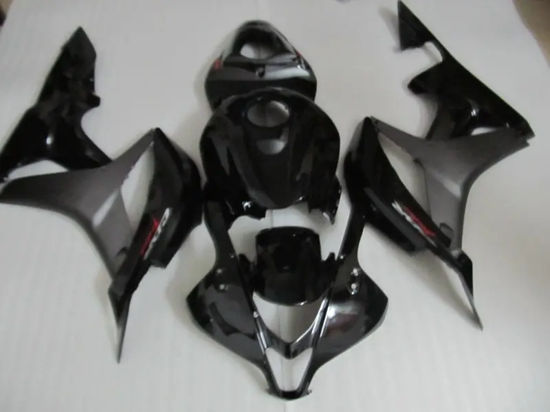 Комплект обтекателей для мотоцикла HONDA CBR600RR 07 08 CBR 600 RR F5 600RR 2007 2008 ABS серый и черный
