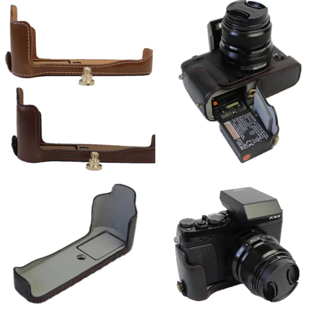 Задняя крышка для фотоаппарата FUJIFILM XE3|camera leather covers|half casecovers for cameras |