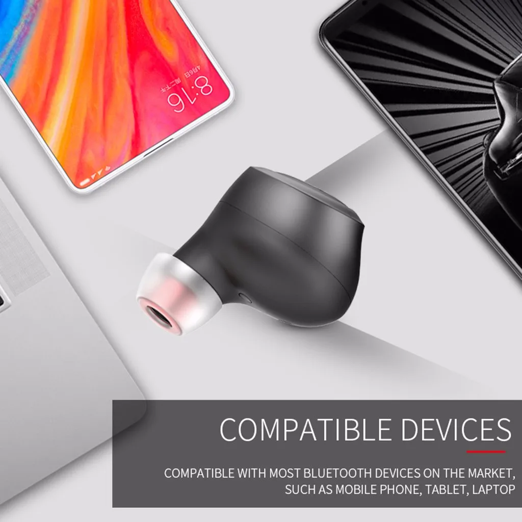 Наушники T1 APTX TWS True AptX Bluetooth 5 0 беспроводные наушники HD Спортивная Беспроводная