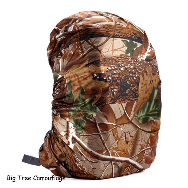 Big Tree Camouflage Портативный непромокаемый рюкзак, 1 шт., рюкзак, сумка, дождевик, для путешествий, кемпинга, водонепроницаемый, пылезащитный, для улицы, для альпинизма, рюкзак, чехол - Цвет: Big Tree Camouflage