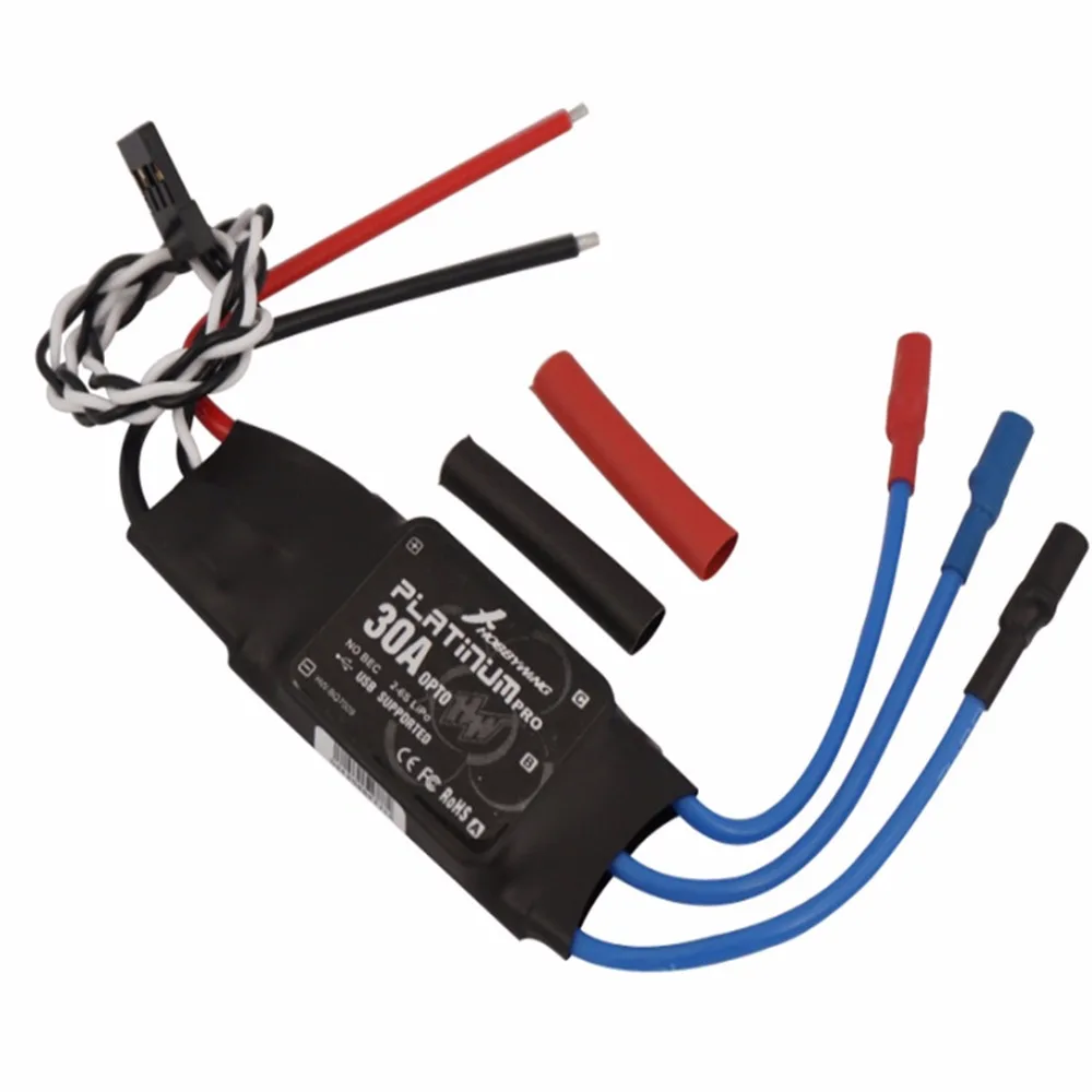 CUAV Hobbywing Platinum-30A-Pro OPTO ESC контроллер скорости для RC FPV квадрокоптеров самолетов