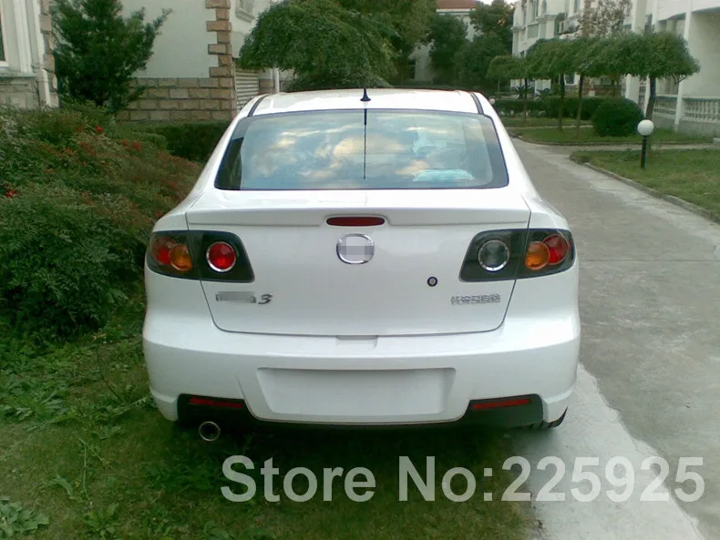 Primer Deflector OEM Factory Style Spoiler For Mazda 3 M3 LIP 2006-2008 Rear | Автомобили и мотоциклы