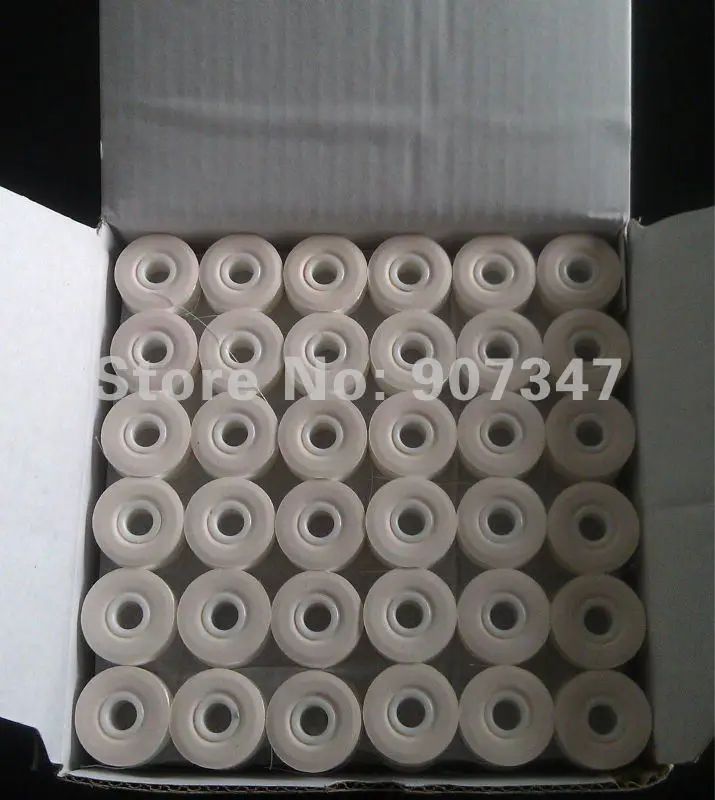 Размер L предварительно намотанная катушка с карточными Сторонами нить для шитья