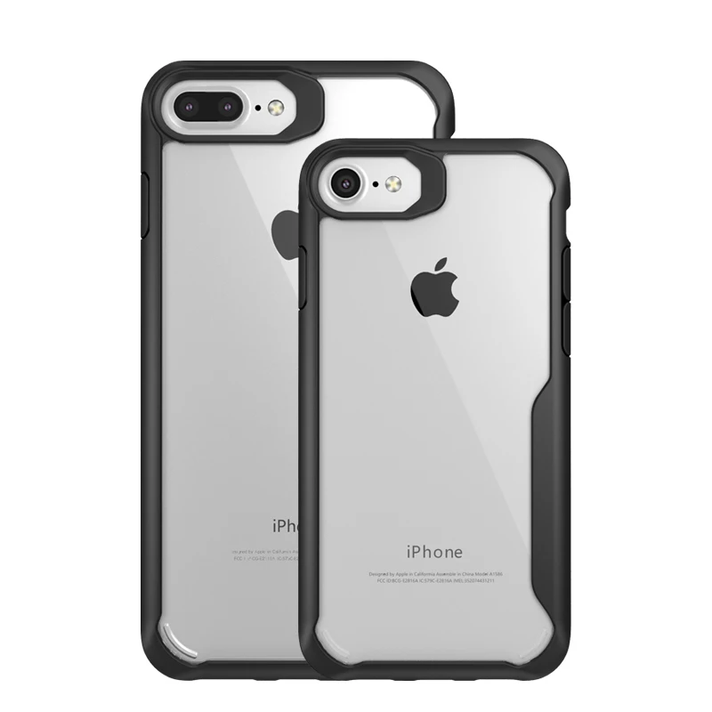 Чехол для iPhone 5 5s 6 6s 7 8 Plus X роскошная силиконовая рамка из ТПУ акриловая