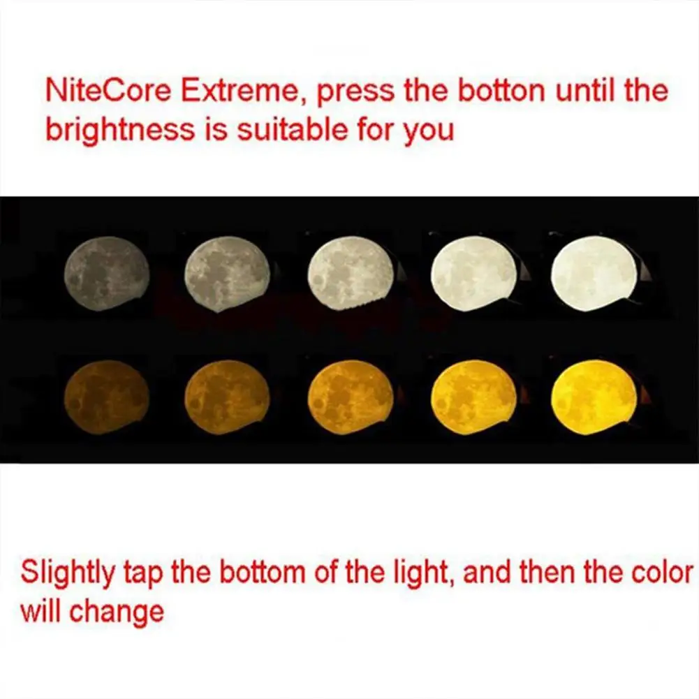 USB перезаряжаемая 3D волшебная луна светодиодная ночник Лунная настольная лампа 3