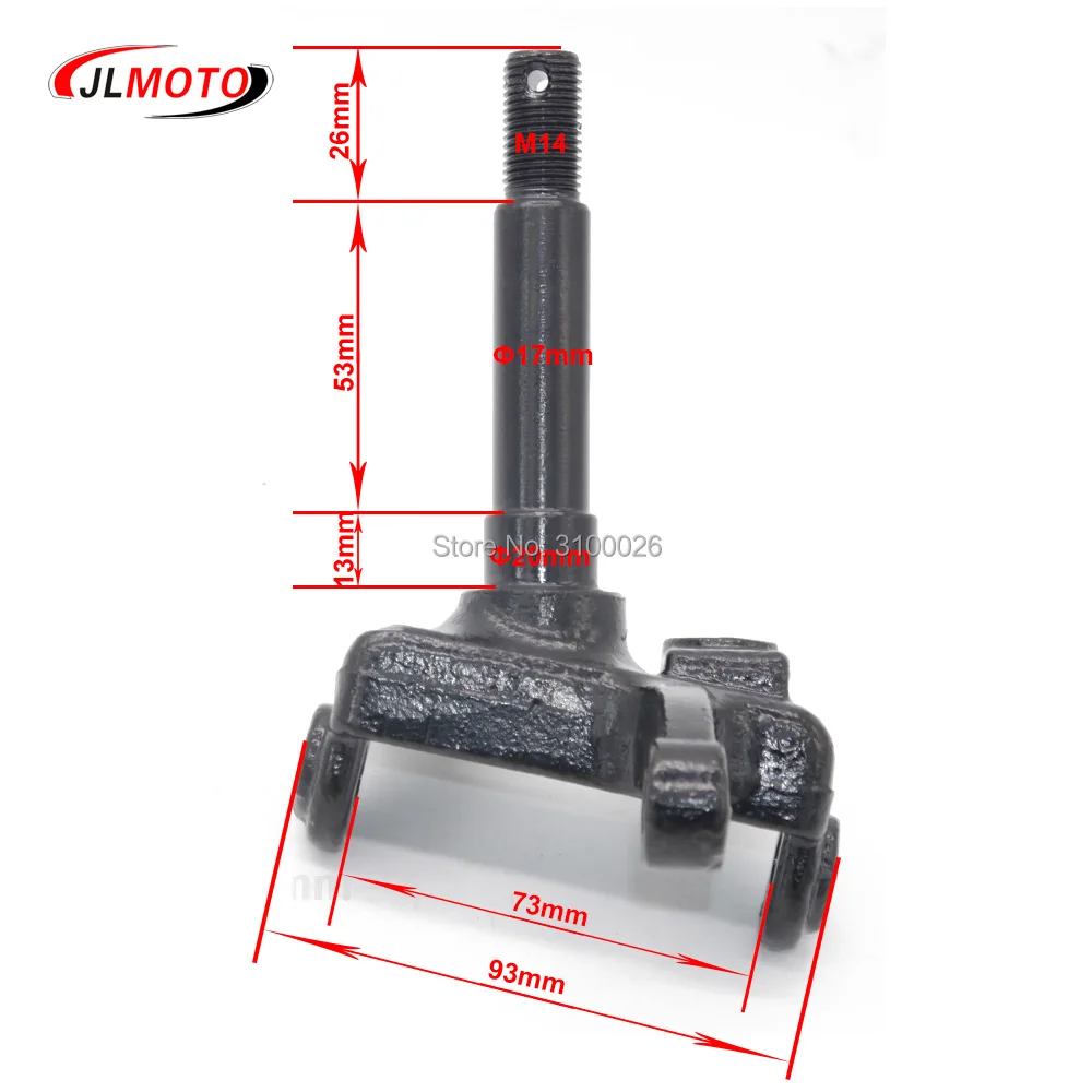 1 комплект из 3 изделий серьги гвоздики рулевого управления Strut костяшки