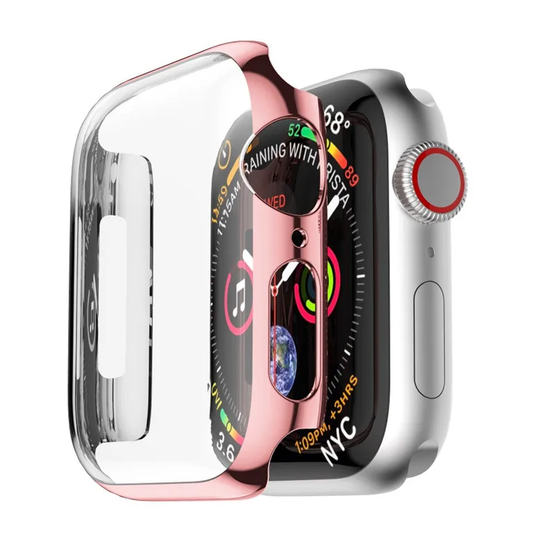 Защитный чехол с покрытием защитный для Apple 2/3 тонкие чехлы часов 38 мм 42 круглая