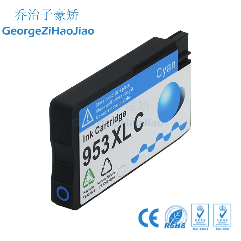 8 X 953XL с чипом для HP 953 hp953XL чернильный картридж дизайн 7740 8210 8710 8715 8720 8730 8740 8725 Европы