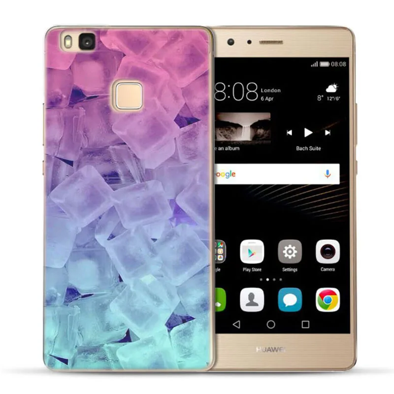 MLCRIYG мягкий чехол для телефона Huawei P9 Lite/P8 Lite P10 красочный из ТПУ со звездным небом