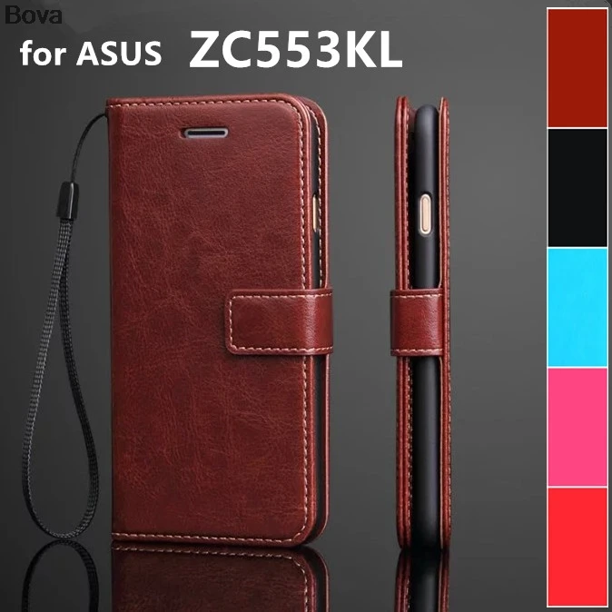 Чехол с держателем для карт ASUS Zenfone 3 Max ZC553KL 5 дюймовый кожаный чехол телефона