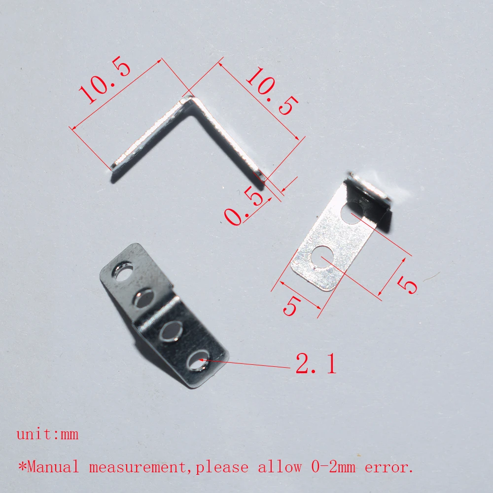 10/100pcs 10*10*5 Right angle shaft frame rc robot toy part/technology model parts yuanmbm tamiy motor baby toys105102B | Игрушки и