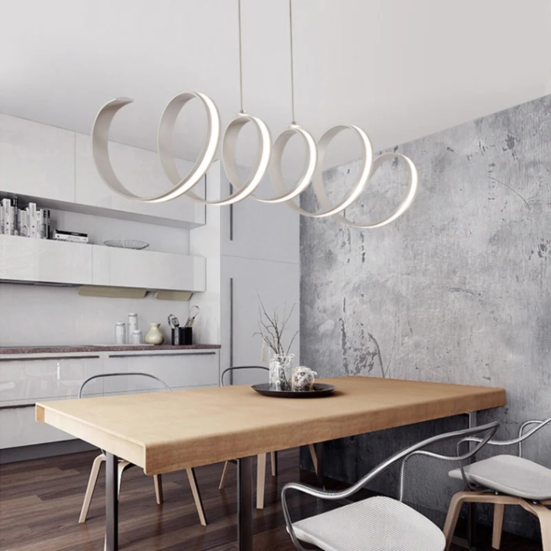 Подвесная люстра светодиодная для столовой кухни|ceiling chandelier|modern led ceiling chandeliermodern