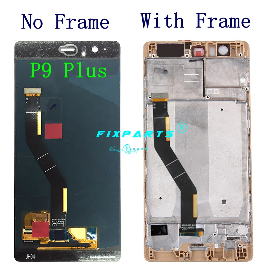 100 экран HUAWEI P9 lcd дисплей кодирующий преобразователь сенсорного экрана в сборе HUAWEI P9 Plus дисплей Замена P9 Plus lcd EVA L09 L19