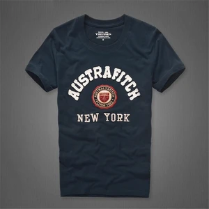 Модная мужская летняя футболка высокого качества с буквенным принтом; Размеры S-XXXL