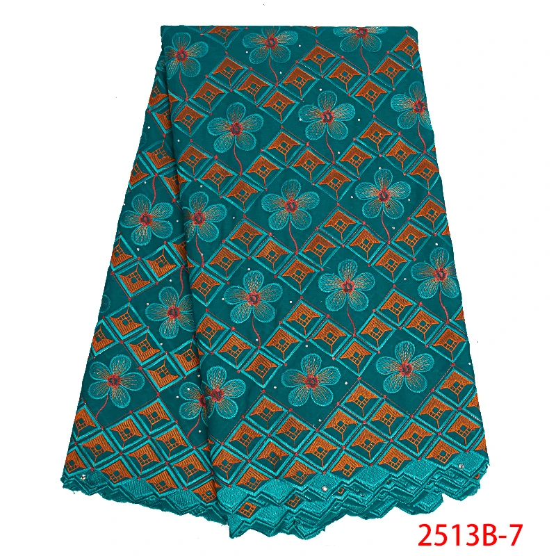 2019 Lace Fabric Swiss Voile In Switzerland 100% Cotton Laces For Nigeria Wedding Dress GD2513B-3 | Дом и сад