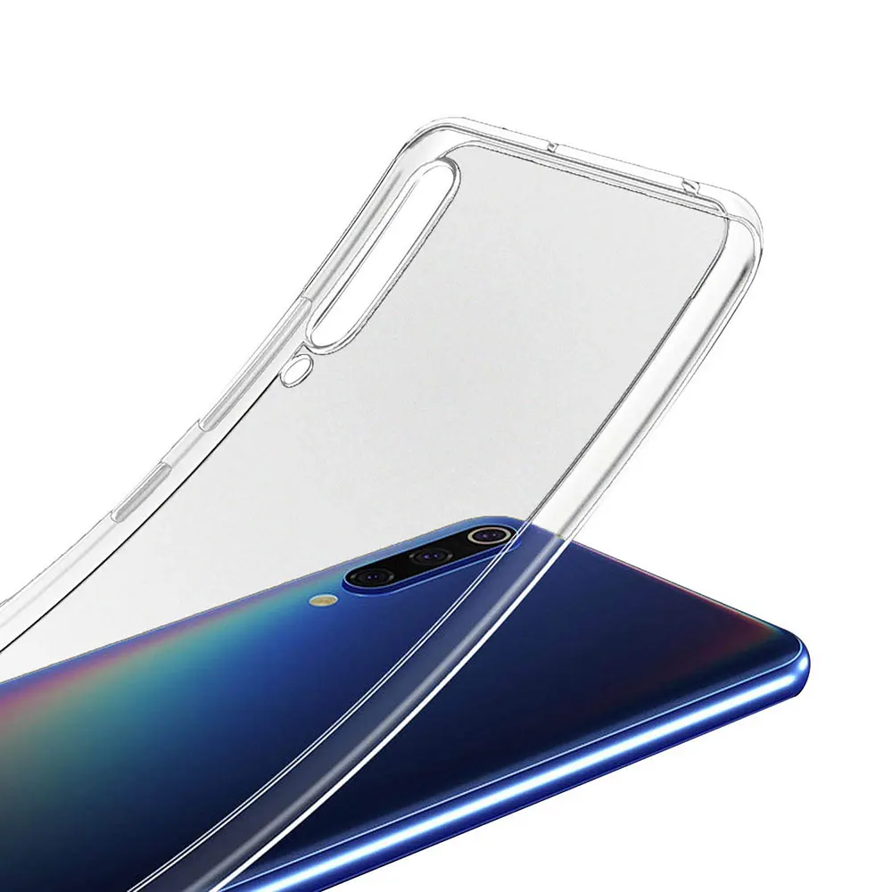 Чехол для Xiaomi Mi 9 Mi9 8 11 Lite 10T Ultra Redmi Note 7 Pro 9S 8T 10 9T 9A прозрачный тонкий мягкий чехол из