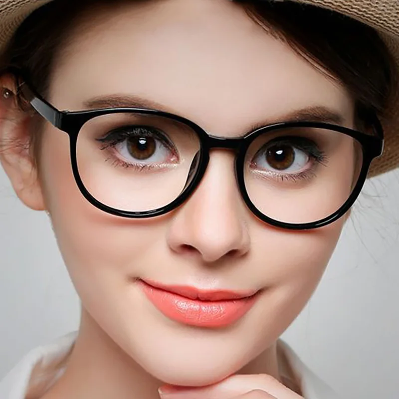 MINCL/многоцветные оправы для очков мужчин и женщин Мода 2017 простые зеркальные