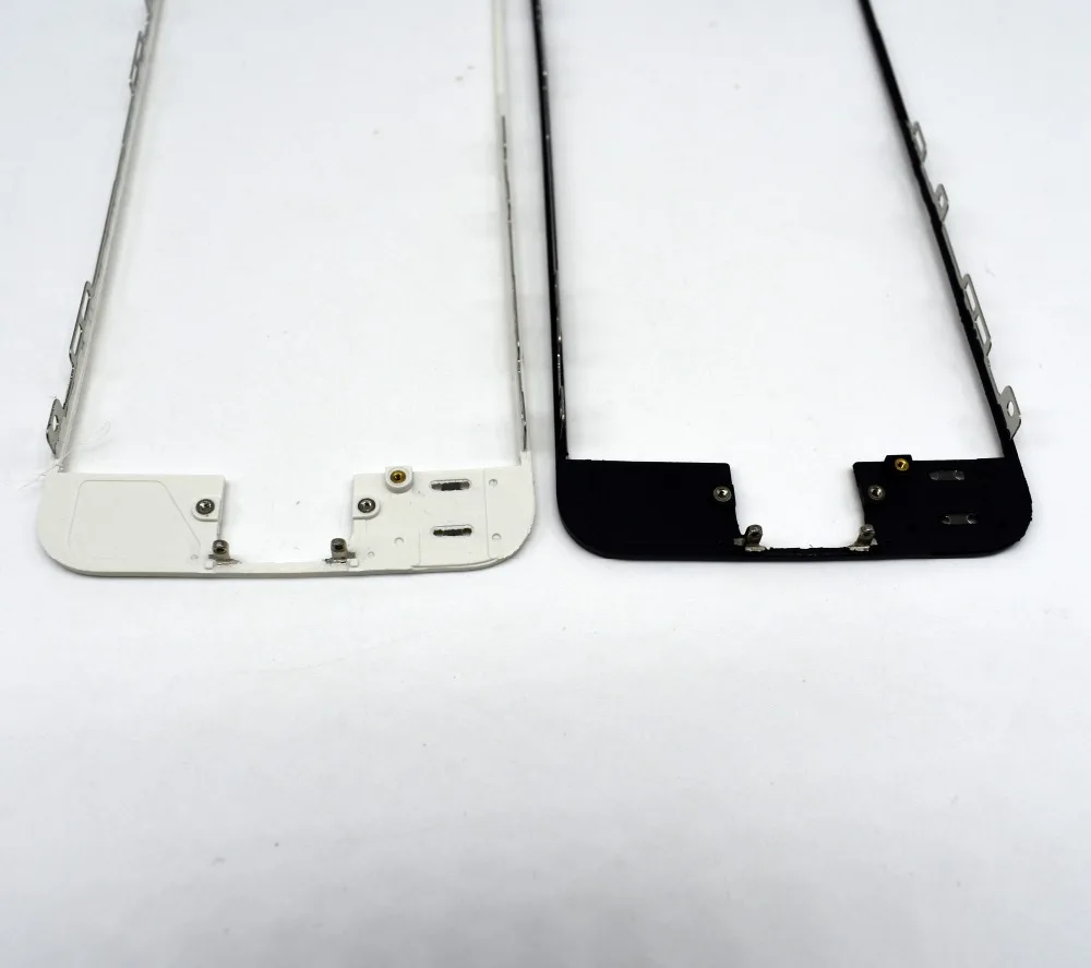 10 шт./лот черный белый LCD и сенсорный экран Рамка передняя рамка поддерживающий