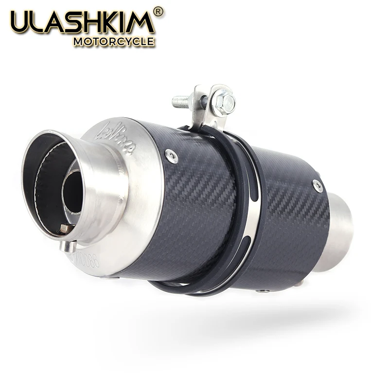 36~51mm Universal Scooter Dirt Bike Motorcycle Exhaust Muffler Escape MT-03 SR400 XJR400 YZF-R3 R25 SR500 XSR700 YZF-R6 XSR900 | Автомобили