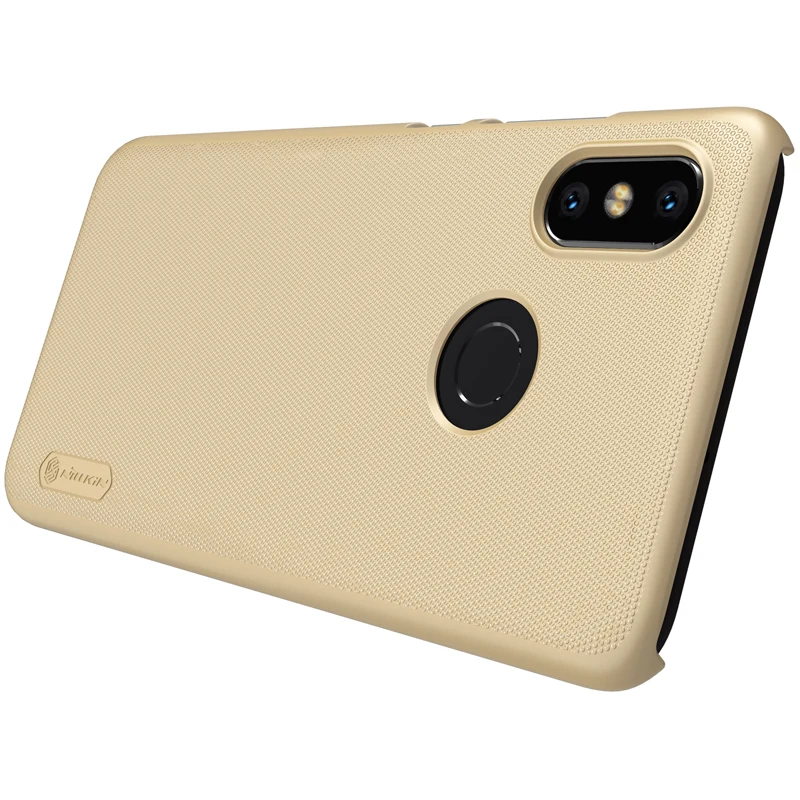 6 21 ''xiaomi mi8 Чехол Оригинальный NILLKIN матовый PC Жесткий чехол на заднюю панель