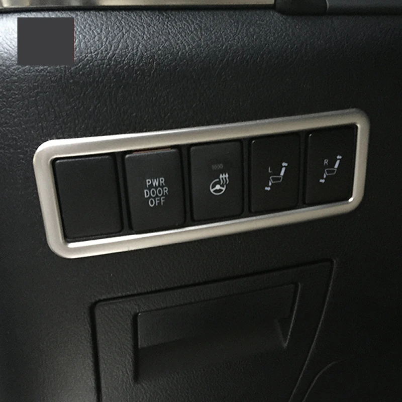 Для Toyota Alphard 2015-2018 Электрические кнопки дверного переключателя ручка украшения
