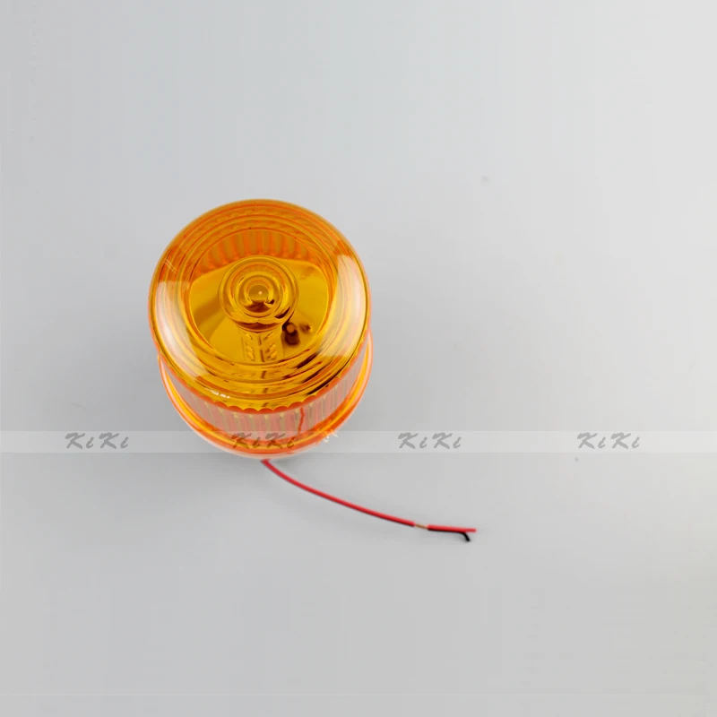Yellow LTE-5103J Flash sound warning light led strobe siren industrial flashing amber alarm with buzzer 90dB | Обустройство дома