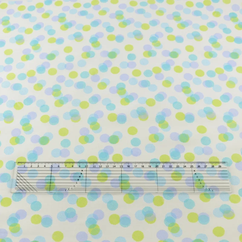 Colored Dot Cotton Fabric Decoration Tissue Home Textile Craft Teramila Fabrics Tecido Quilting Patchwork Sewing Cloth Bedding|cloth cord|bedding