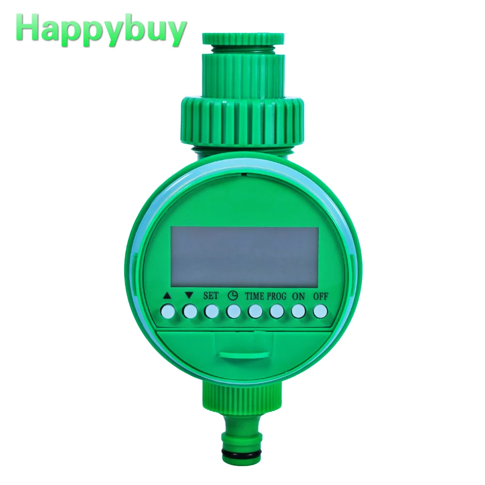 Electronic Garden Watering Timer Automatic LCD Display Screen Ball Valve Water Irrigation Controller System | Дом и сад