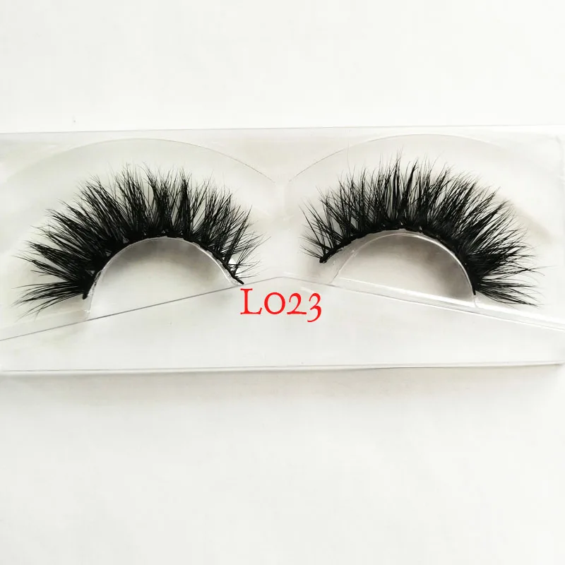 3D Искусственные норковые ресницы на заказ/индивидуальный логотип приемлемые
