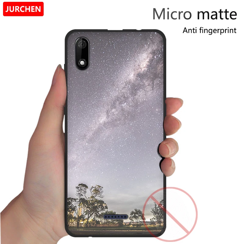 Чехол JURCHEN для Wiko Y60 чехол Y 60 Мягкая силиконовая задняя крышка с 3D рисунком из ТПУ