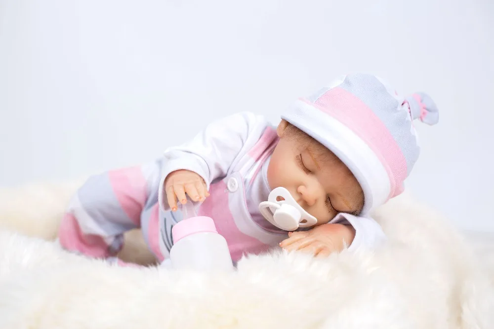 Детские куклы Reborn 18 &quot45 см силиконовые reborn Поддельные мальчиков Bebe живой bonecas