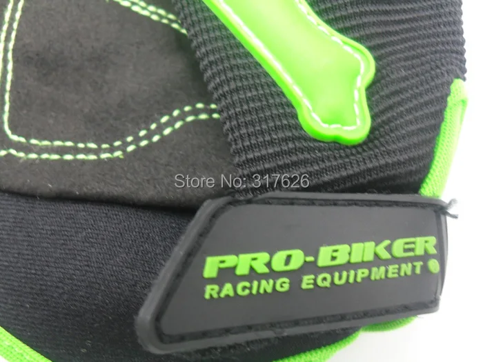 Probiker мотоциклетные перчатки с каркасом полупальцевые luva гоночные для мотокросса